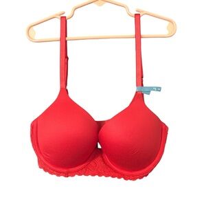 Aerie Real Sunnie Demi Push up bra 32D NWOT